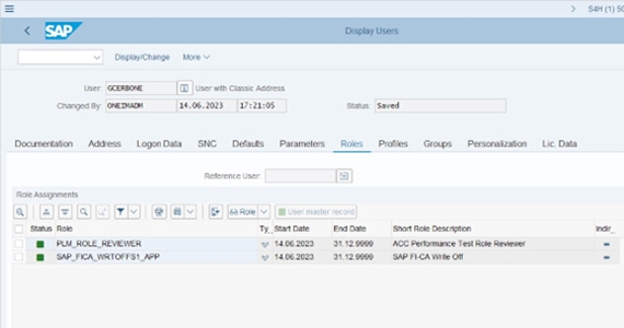 Figure 13b: Changes made in One Identity Manager can be reflected back into S/4.