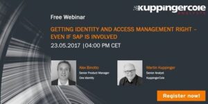 Read more about the article Getting Identity and Access Management Right – Even If SAP Is Involved